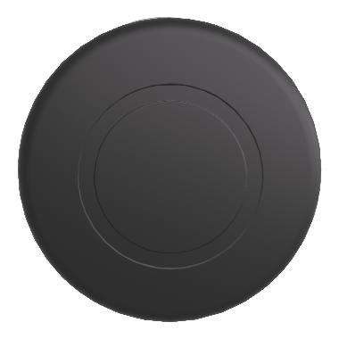 Testa pulsante D.22 - premere-tirare - fungo D. 40 - nero - SCHNEIDER ELECTRIC ZB4BT2 product photo Photo 06 3XL