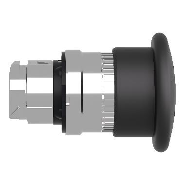 Testa pulsante D.22 - premere-tirare - fungo D. 40 - nero - SCHNEIDER ELECTRIC ZB4BT2 product photo Photo 08 3XL