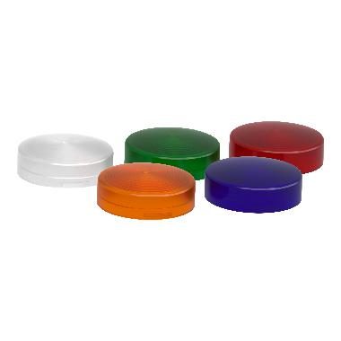 Testa lampada spia D.22  5 colori - gemme lisce- per LED universale - SCHNEIDER ELECTRIC ZB4BV003 product photo Photo 05 3XL