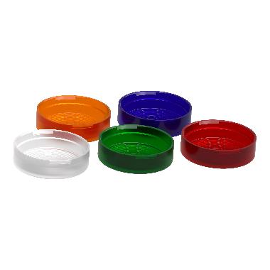 Testa lampada spia D.22  5 colori - gemme lisce- per LED universale - SCHNEIDER ELECTRIC ZB4BV003 product photo Photo 07 3XL