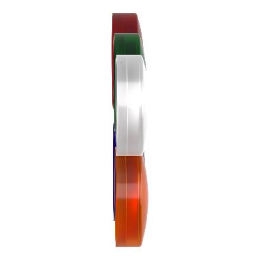 Testa lampada spia D.22  5 colori - gemme lisce- per LED universale - SCHNEIDER ELECTRIC ZB4BV003 product photo Photo 08 3XL