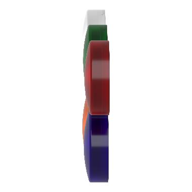 Testa lampada spia D.22  5 colori - gemme lisce- per LED universale - SCHNEIDER ELECTRIC ZB4BV003 product photo Photo 09 3XL