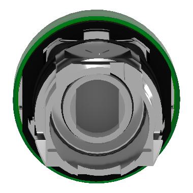 TESTA LAMPADA SPIA VERDE LED - SCHNEIDER ELECTRIC ZB4BV033 product photo Photo 04 3XL