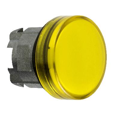 Testa lampada spia gialla led D.22 per LED universale - SCHNEIDER ELECTRIC ZB4BV083 product photo Photo 01 3XL