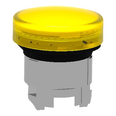 Testa lampada spia gialla led D.22 per LED universale - SCHNEIDER ELECTRIC ZB4BV083 product photo Photo 05 3XL