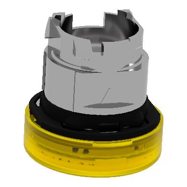 Testa lampada spia gialla led D.22 per LED universale - SCHNEIDER ELECTRIC ZB4BV083 product photo Photo 07 3XL