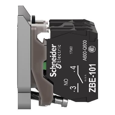 Corpo per pulsante luminoso D.22 - base BA 9S 1NO+1NC - SCHNEIDER ELECTRIC ZB4BW065 product photo Photo 09 3XL