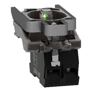Corpo per pulsante luminoso D.22 - LED universale 1NC-24Vac/dc - SCHNEIDER ELECTRIC ZB4BW0B12 product photo Photo 05 3XL