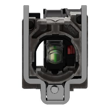 Corpo per pulsante luminoso D.22 - LED universale 1NC-24Vac/dc - SCHNEIDER ELECTRIC ZB4BW0B12 product photo Photo 06 3XL