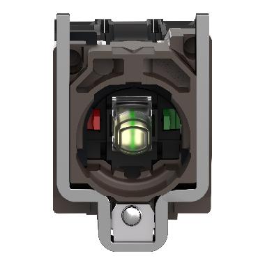 Corpo per pulsante luminoso D.22 - LED universale 1NO+1NC -24Vac/dc - SCHNEIDER ELECTRIC ZB4BW0B15 product photo Photo 06 3XL