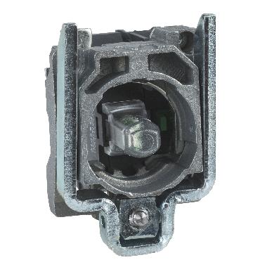 Corpo per pulsante luminoso D.22 - 120Vac - LED universale 1NO - SCHNEIDER ELECTRIC ZB4BW0G11 product photo Photo 01 3XL