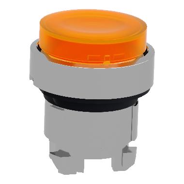 Testa pulsante luminoso D.22  - GIALLO- per LED universale - SCHNEIDER ELECTRIC ZB4BW153 product photo Photo 05 3XL