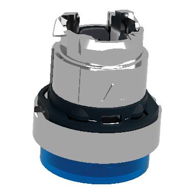 Testa pulsante luminoso D.22 - blu- per LED universale - SCHNEIDER ELECTRIC ZB4BW163 product photo Photo 07 3XL