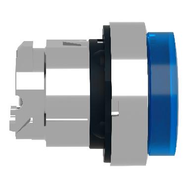 Testa pulsante luminoso D.22 - blu- per LED universale - SCHNEIDER ELECTRIC ZB4BW163 product photo Photo 08 3XL