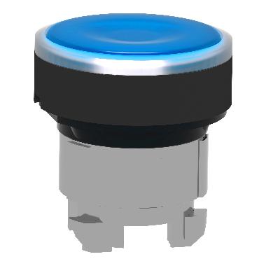 Testa pulsante luminoso Ã˜22 - blu - SCHNEIDER ELECTRIC ZB4BW3637 - SCHNEIDER ELECTRIC ZB4BW3637 product photo Photo 05 3XL
