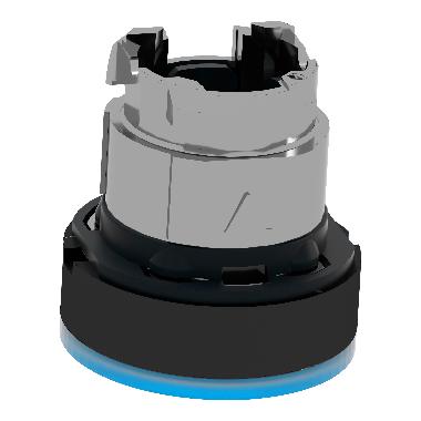 Testa pulsante luminoso Ã˜22 - blu - SCHNEIDER ELECTRIC ZB4BW3637 - SCHNEIDER ELECTRIC ZB4BW3637 product photo Photo 07 3XL