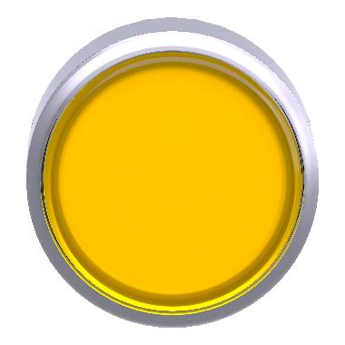 Testa pulsante luminoso giallo D.22 - per LED universale - SCHNEIDER ELECTRIC ZB4BW383 product photo Photo 06 3XL