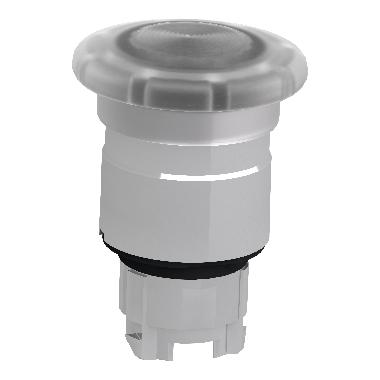 Testa pulsante luminoso D.40 D.22  - bianco- per LED universale - SCHNEIDER ELECTRIC ZB4BW413 product photo Photo 05 3XL