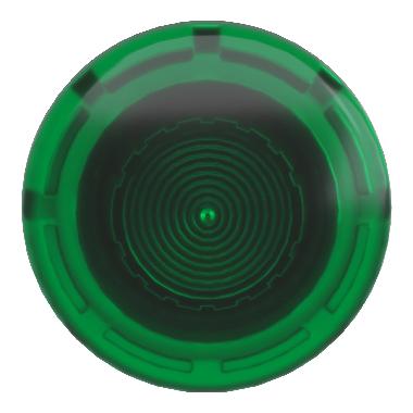 Testa pulsante luminoso D.40 D.22  - verde- per LED universale - SCHNEIDER ELECTRIC ZB4BW433 product photo Photo 06 3XL