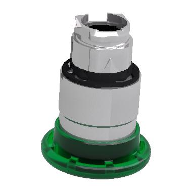 Testa pulsante luminoso D.40 D.22  - verde- per LED universale - SCHNEIDER ELECTRIC ZB4BW433 product photo Photo 07 3XL