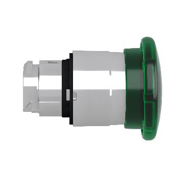 Testa pulsante luminoso D.40 D.22  - verde- per LED universale - SCHNEIDER ELECTRIC ZB4BW433 product photo Photo 08 3XL