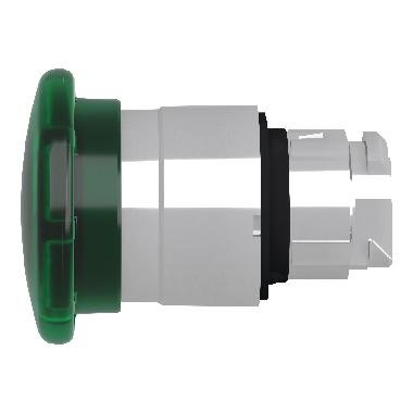 Testa pulsante luminoso D.40 D.22  - verde- per LED universale - SCHNEIDER ELECTRIC ZB4BW433 product photo Photo 09 3XL