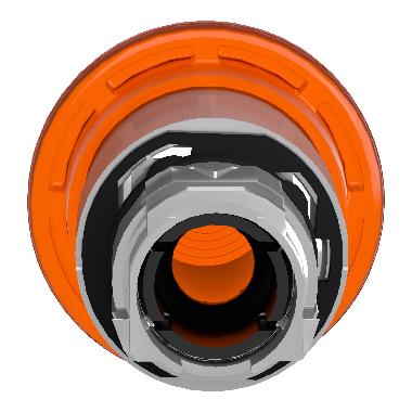 Testa pulsante luminoso D.40 D.22 - arancione - per LED universale - SCHNEIDER ELECTRIC ZB4BW453 product photo Photo 04 3XL