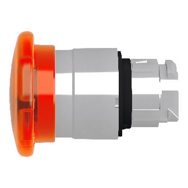 Testa pulsante luminoso D.40 D.22 - arancione - per LED universale - SCHNEIDER ELECTRIC ZB4BW453 product photo Photo 09 3XL