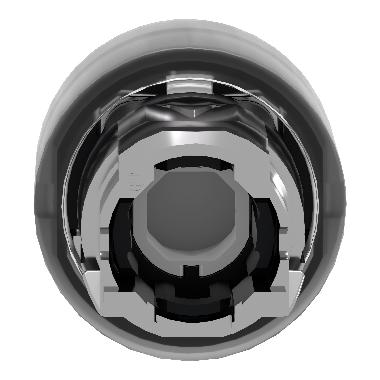 Testa pulsante luminoso D.22  - arancione - per LED universale - SCHNEIDER ELECTRIC ZB4BW553 product photo Photo 04 3XL
