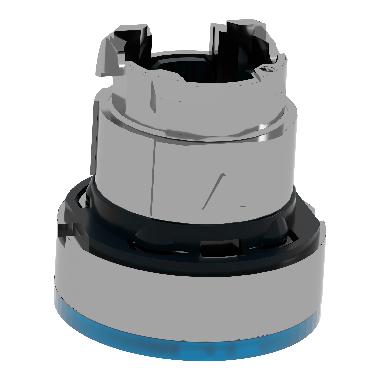 Testa pulsante luminoso D.22  - blu- per LED universale - SCHNEIDER ELECTRIC ZB4BW963 product photo Photo 05 3XL