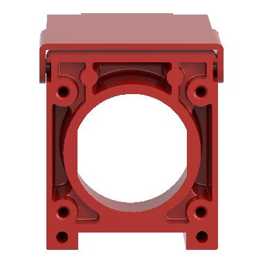 Dispositivo di blocco D.22 mm - rosso - SCHNEIDER ELECTRIC ZB4BZ64 product photo Photo 04 3XL