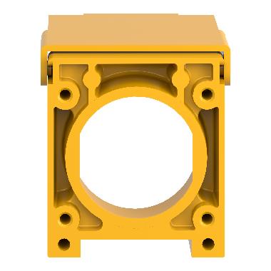 Dispositivo di blocco D.22 mm - GIALLO - SCHNEIDER ELECTRIC ZB4BZ65 product photo Photo 02 3XL