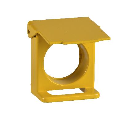 Dispositivo di blocco D.22 mm - GIALLO - SCHNEIDER ELECTRIC ZB4BZ65 product photo Photo 01 3XL