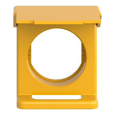 Dispositivo di blocco D.22 mm - GIALLO - SCHNEIDER ELECTRIC ZB4BZ65 product photo Photo 04 3XL