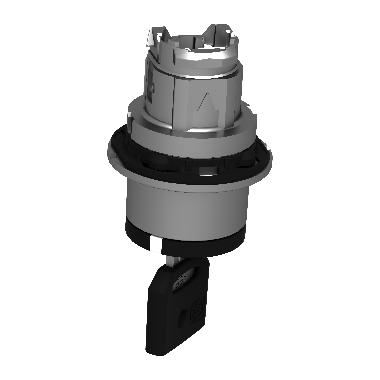Testa selettore a chiave 455 filo pannello 2 posizioni. Fisse estrazione a sinistra - SCHNEIDER ELECTRIC ZB4FG2 product photo Photo 07 3XL