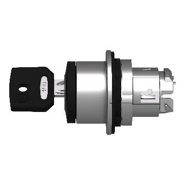 Testa selettore a chiave 455 filo pannello 2 posizioni. Fisse estrazione a sinistra - SCHNEIDER ELECTRIC ZB4FG2 product photo Photo 09 3XL