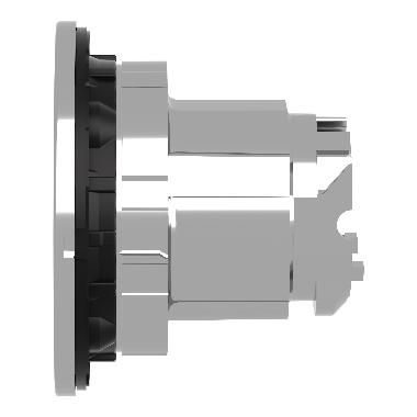 Testa pulsante luminoso  verde filopannello- per LED universale-  D.30 - SCHNEIDER ELECTRIC ZB4FW333 product photo Photo 09 3XL