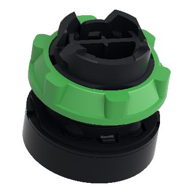 Testa pulsante D.22 - ad impulso - verde - filoghiera - avvio - SCHNEIDER ELECTRIC ZB5AA333 product photo Photo 07 3XL