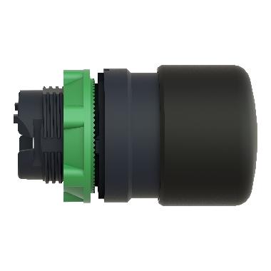 Testa pulsante D.22 - ad impulso - nera - fungo D.30 - SCHNEIDER ELECTRIC ZB5AC24 product photo Photo 06 3XL
