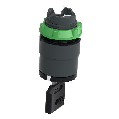 Testa selettore a chiave D.22 - 2 posizioni - Ronis 421E - estrazione chiave SX - SCHNEIDER ELECTRIC ZB5AG212 product photo Photo 07 3XL