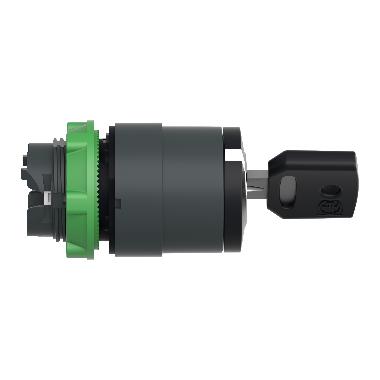 Testa selettore a chiave D.22 - 2 posizioni - Ronis 421E - estrazione chiave SX - SCHNEIDER ELECTRIC ZB5AG212 product photo Photo 08 3XL