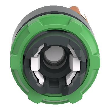 Testa selettore luminoso - 2 posizione D.22 - arancione- per LED universale - SCHNEIDER ELECTRIC ZB5AK1253 product photo Photo 04 3XL