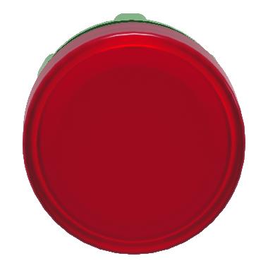 Testa lampada spia D.22 - circolare - gemma liscia rossa- per LED universale - SCHNEIDER ELECTRIC ZB5AV043 product photo Photo 06 3XL