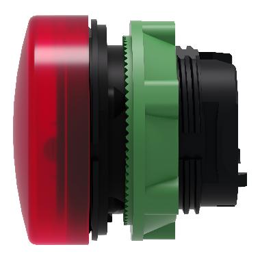 Testa lampada spia D.22 - circolare - gemma liscia rossa- per LED universale - SCHNEIDER ELECTRIC ZB5AV043 product photo Photo 09 3XL
