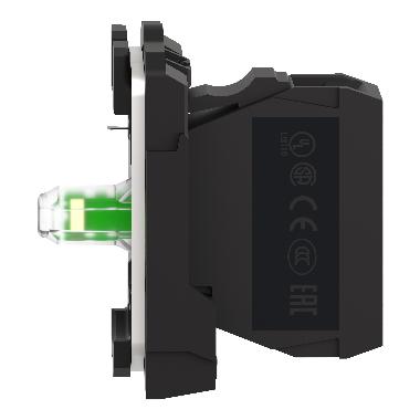 Corpo per lampada spia - ZB5 - LED universale - 230Vac- D.22 - SCHNEIDER ELECTRIC ZB5AVM1 product photo Photo 09 3XL