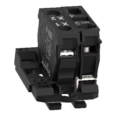 Corpo per pulsante luminoso D.22 - base BA 9S 1NO - SCHNEIDER ELECTRIC ZB5AW061 product photo Photo 07 3XL