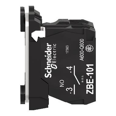 Corpo per pulsante luminoso D.22 - base BA 9S 1NO - SCHNEIDER ELECTRIC ZB5AW061 product photo Photo 09 3XL