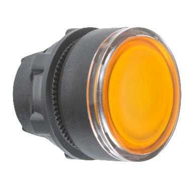 Testa pulsante luminoso D.22 - GIALLO - SCHNEIDER ELECTRIC ZB5AW35 product photo Photo 01 3XL