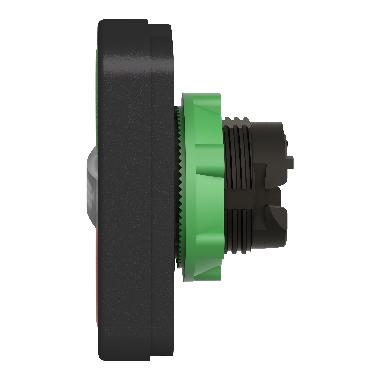 Testa pulsante doppio D.22 - rossa + verde - senza marcatura - SCHNEIDER ELECTRIC ZB5AW7A3740 product photo Photo 09 3XL