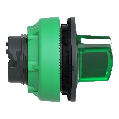 Testa selettore luminoso verde 2 posizioni D.30 - filopannello  - per LED universale - SCHNEIDER ELECTRIC ZB5FK1233 product photo Photo 08 3XL